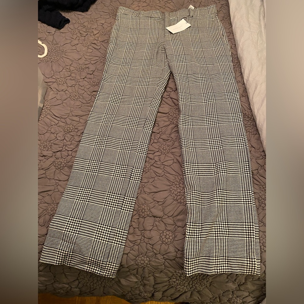 Zara plaid pants